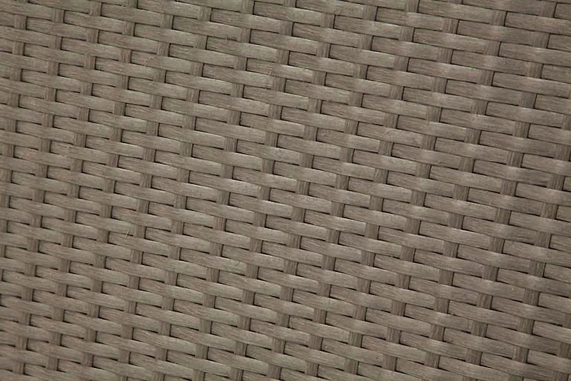 Patioflare Ferrara Wicker Deck Box Bench - Brown, 80 Gallons