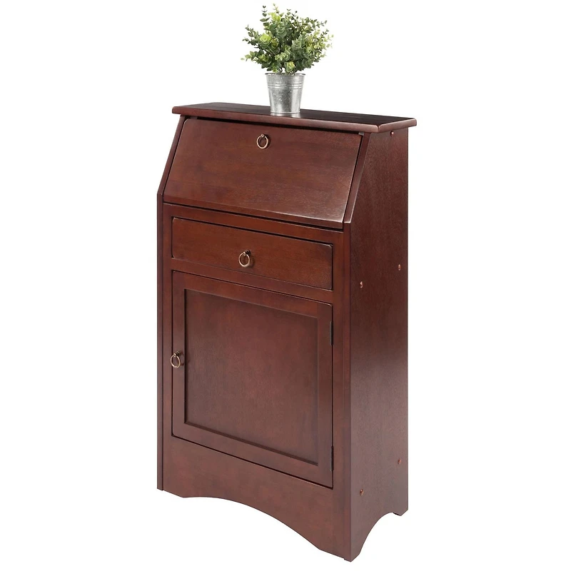 Winsome - Regalia Secretary Desk Walnut Finish