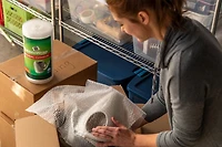 Emballage à bulles original Bubble Wrap  - Clear, 12 in. x 150 ft.