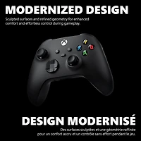 Xbox Wireless Controller – Carbon Black for Xbox Series X|S, Xbox One, and Windows Devices