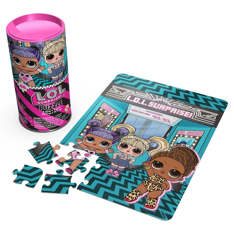 L.O.L. Surprise! Jigsaw Puzzle in Tube, for Families and Kids Ages 4 and up