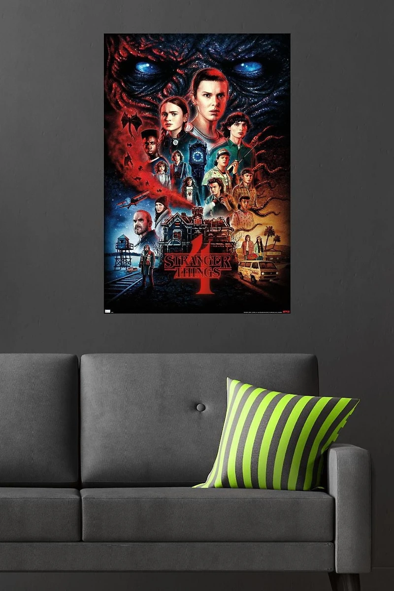 Netflix Stranger Things : Saison 4 - Une feuille