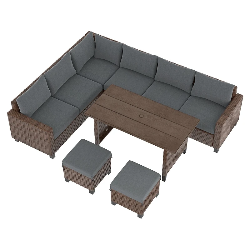 Ensemble modulaire extérieur 5 pièces pour patio Brookbury Better Homes & Gardens