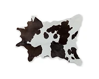 H-Natural Calfskin Rug