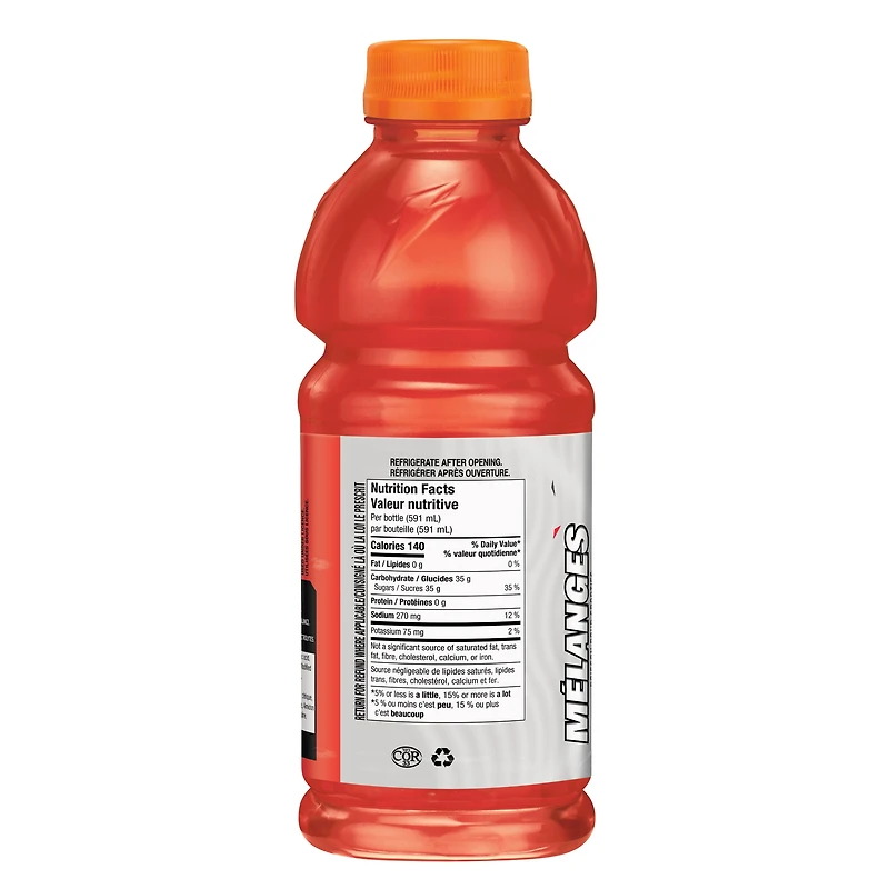 Boisson Pour Sportifs Gatorade Punch aux Fruits - Cerise Glaciale