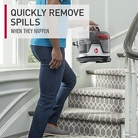 Hoover Appareil de nettoyage CleanSlate pour les dégâts d’animaux sur les moquettes et les tissus d’ameublement