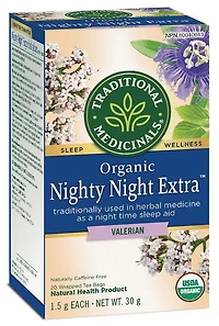 Bonne Nuit Valeriane biologique Traditional Medicinals