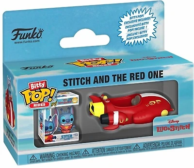 Bitty POP Ride: L&S- The Red One w/Stitch