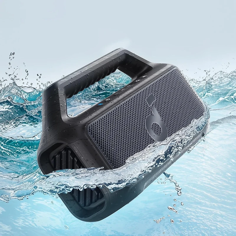 Haut-parleur portatif soundcore Boom2 SE Bluetooth pour l'extérieur - Noir haut-parleur