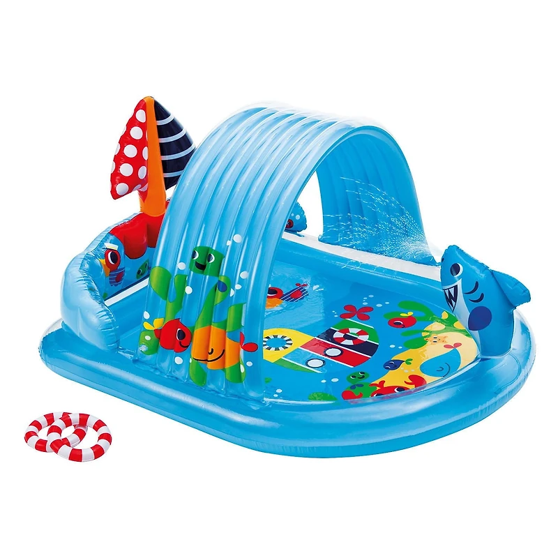 INTEX Shark Play Center with Built-in Sprayer