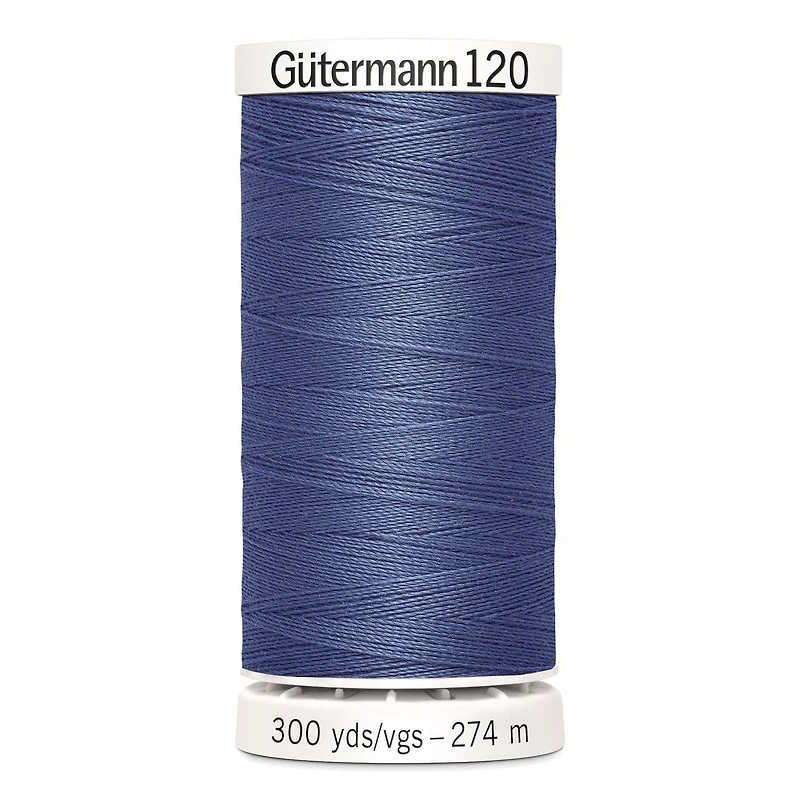 Fil tout usage Gutermann 120 à 100 % polyester 274 m/300 vgs