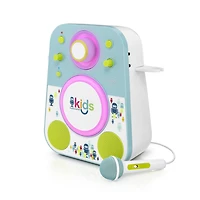 Singing Machine-Kids Glowing Bluetooth Sing-Along Speaker w/Mic
