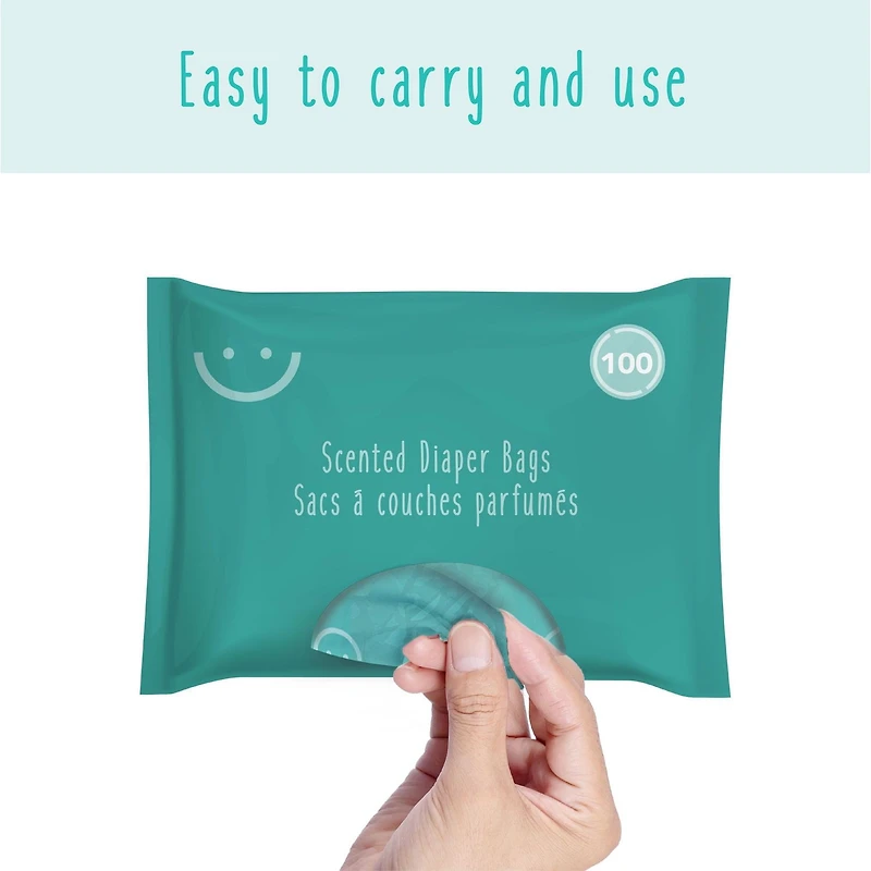 Baby Works™ Sacs à Couches Parfumés Jetables Valeur