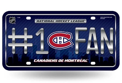 Plaque d’immatriculation NHL Montreal Canadians