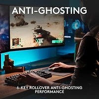 Logitech G413 SE Clavier Gaming Mécanique Grande Taille - Rétroéclairé avec Switches Mécaniques Tactiles
