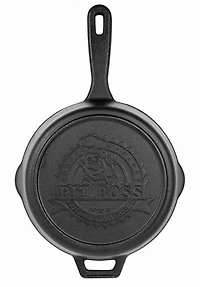 Pit Boss 14" Poêle profonde en fonte avec couvercle