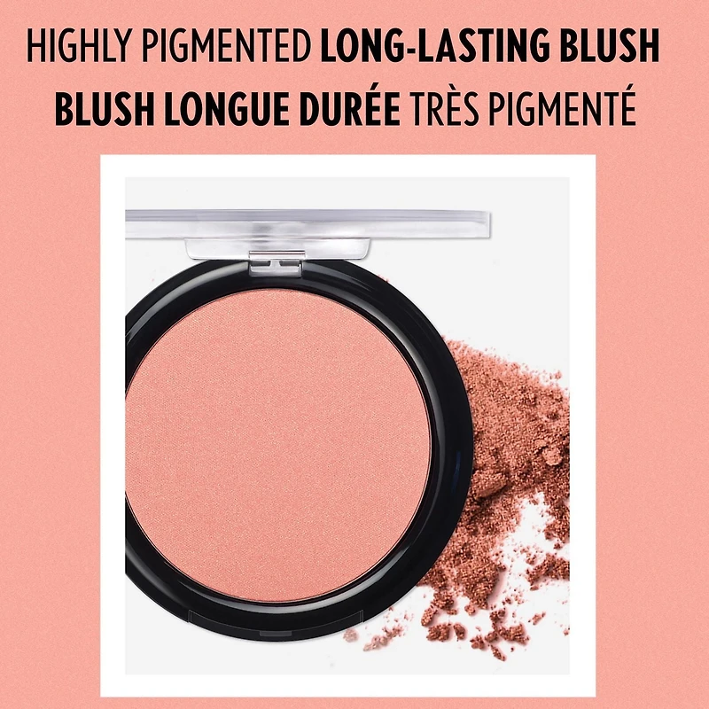 Rimmel Maxi Blush Powder, formule légère, poudres microfines hautement pigmentées, éclat captivant, 100% Sans Cruauté Fard à joues qui fait sensation