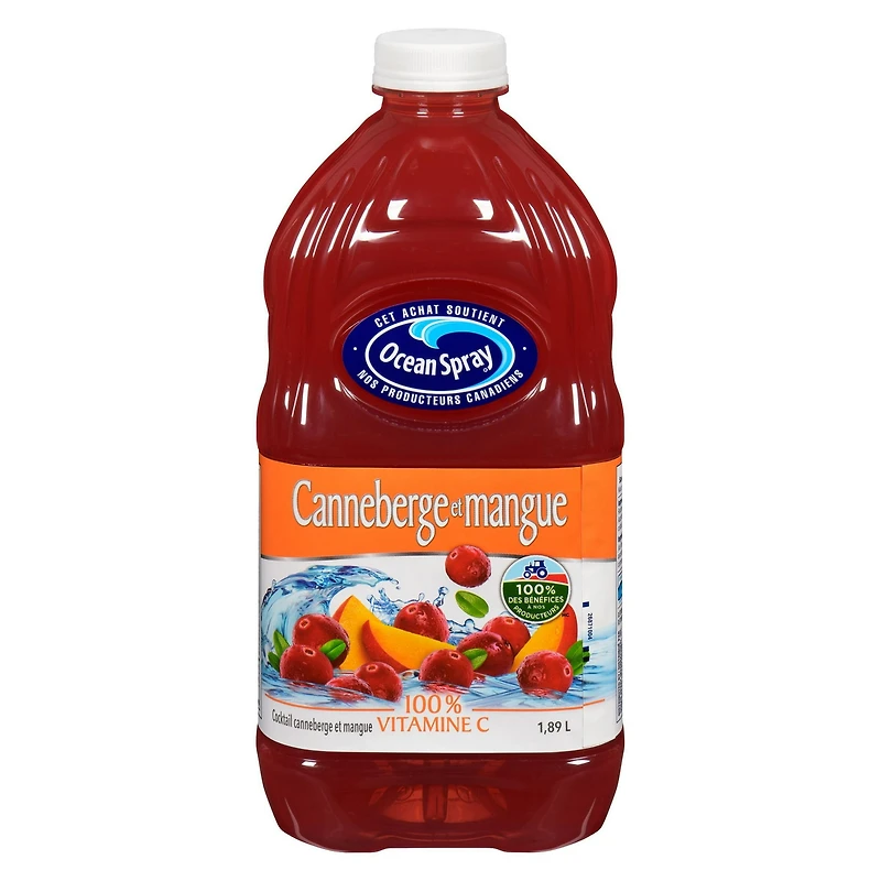Ocean Spray Cran•Mango™ Cranberry Mango Cocktail, 1.89L