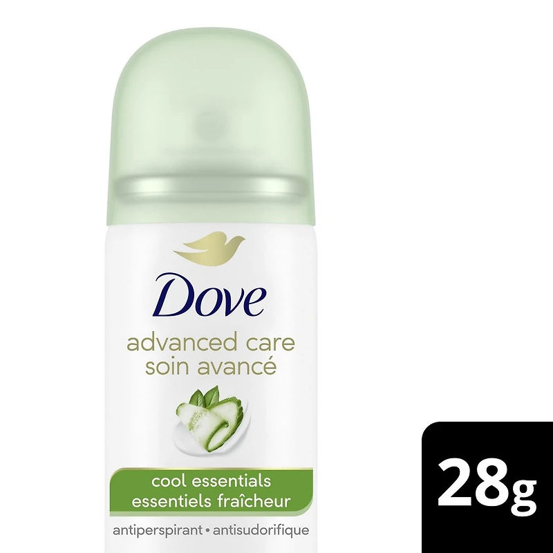 Dove Advanced Care Cool Essentials Dry Spray Antiperspirant, 28 g Antiperspirant