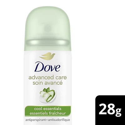 Dove Advanced Care Cool Essentials Dry Spray Antiperspirant, 28 g Antiperspirant