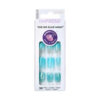KISS ImPRESS Press-On - 30 faux ongles, courts Ongles à coller.