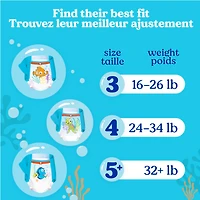 Couches de baignade jetables Huggies Little Swimmers, taille 4 (11 à 15 kg [24 à 34 livres]), 36 unités