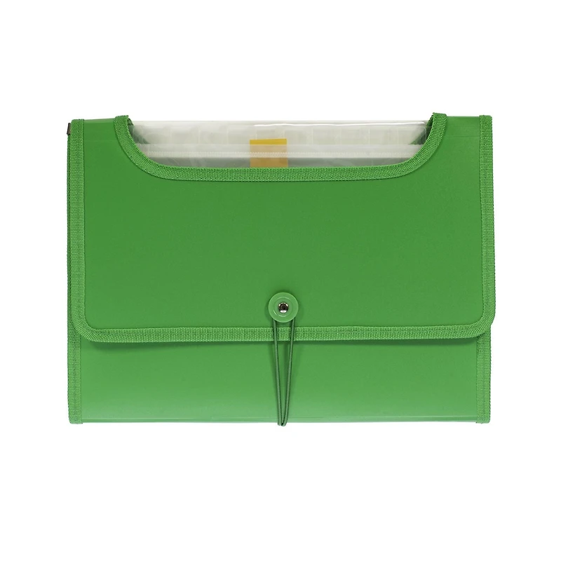 Hilroy Classeur expansible à 13 pochettes avec vue par le haut de format lettre, assorti