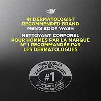 3-en-1 pour le Corps, les Cheveux et le Visage avec Technologie Micromoisture Nourrissante 24 Heures, Gel Douche pour Hommes Dove Men+Care Revitalisant Actif + Fraîcheur, 710mL 710mL