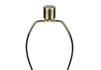 Monarch Specialties  Luminaire, 24"h, Lampe De Table, Béton Noir, Teinte Ivoire / Crème, Moderne