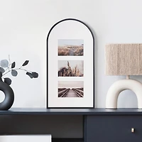 3 open Metal with white mat