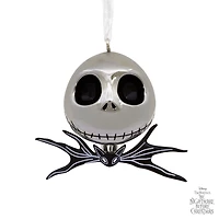 Hallmark Disney Tim Burton's The Nightmare Before Christmas Jack Skellington Premium Metal Christmas Ornament