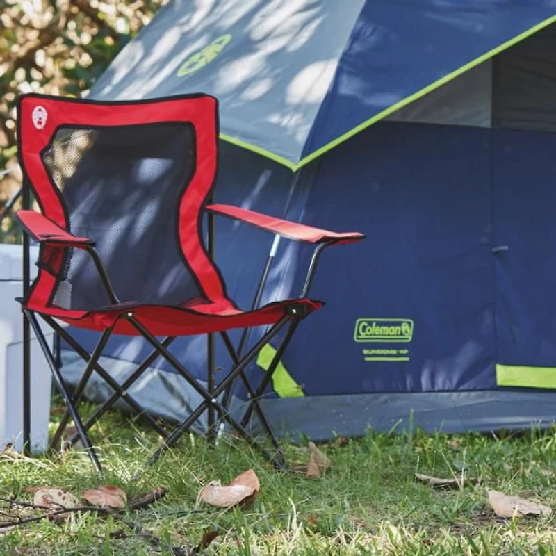 Chaise Quad en maille Coleman Broadband, Chaise de camping