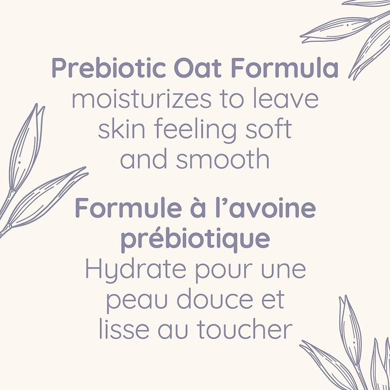 Gel nettoyant apaise-stress Aveeno, avoine, huiles de lavande, camomille et ylang-ylang, nettoyant pour le corps 975 ml