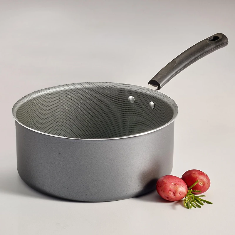 Tramontina Primaware 3 Qt Covered Nonstick Sauce Pan - Steel Gray