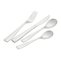 Home Trends 16 Piece Stainless Steel Flatware Set, HT 16 Piece Flatware