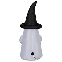 Airblown Trick or Treating Ghost w/ Wizard Hat