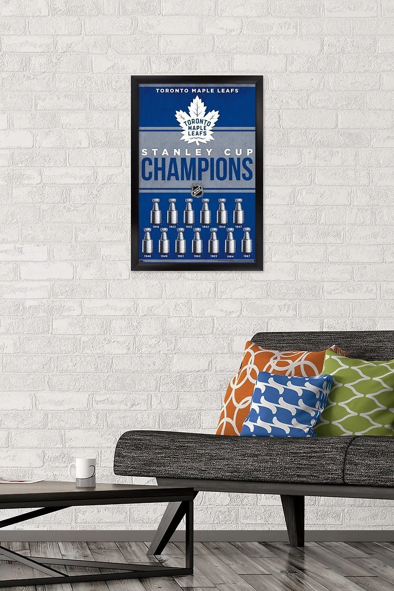NHL Toronto Maple Leafs - Champions 23 Wall Poster, 22.375" x 34"