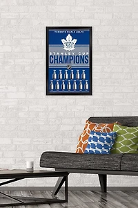 NHL Toronto Maple Leafs - Champions 23 Wall Poster, 22.375" x 34"