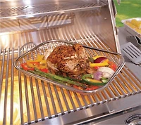 MESH ROASTING PAN, EXPERT GRILL STAINLESS STEEL ROASTING PAN