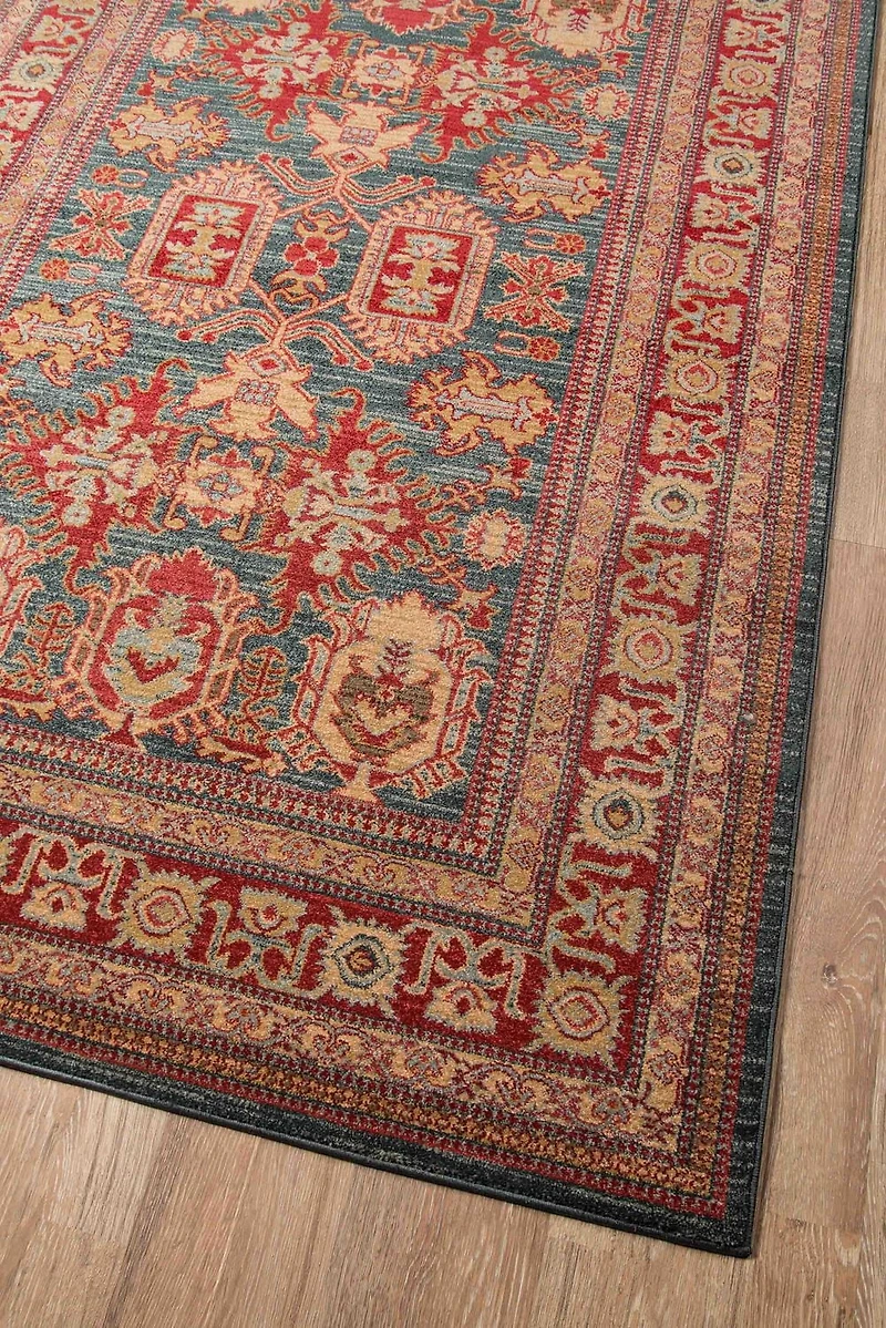 ECARPET Lena Traditional Area Rug for Living Room, Bedroom, Dining Room, Entrance, Hallway and More.
