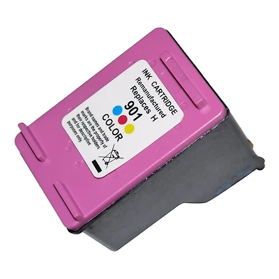L-ink HP 901XL Cartouche à Jet d'encres Tricolore Compatible (CC656AN)