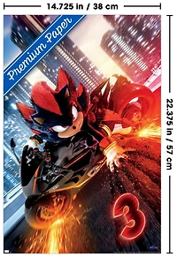 Sonic the Hedgehog 3 - Feuille de route de Shadow Motorcycle