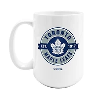 TASSE DE CAFE SUBLIMÉ 15OZ LNH SOUS LICENCE OFFICIELLE TORONTO LEAFLE MAPS