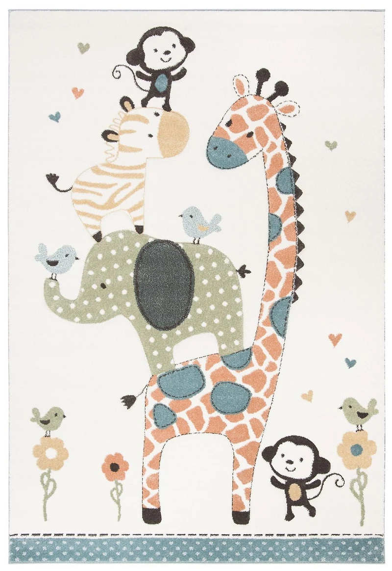 SAFAVIEH Carousel Kids Taneka Tapis Animalier