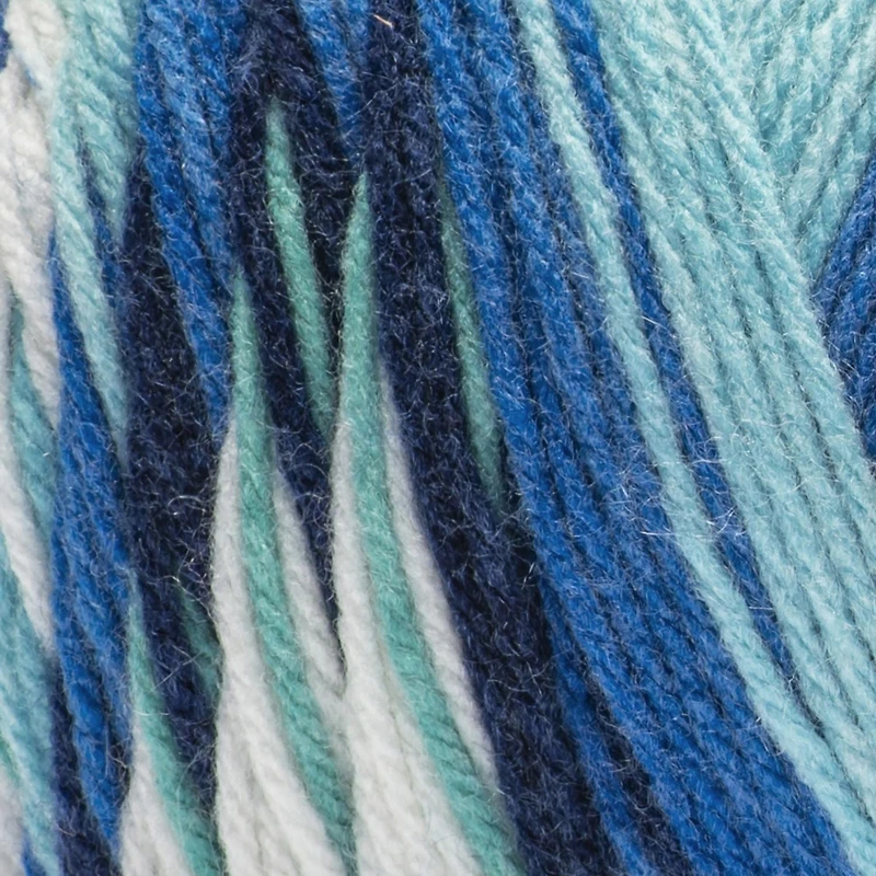 Red Heart® All In One Granny Square™ Fil acrylique peigné n° 4 (moyen) 8.8oz/250g 417 Yards Red Heart Granny Square 250g