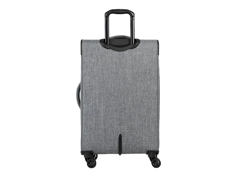 Swiss Mobility -YYZ Collection - SOFTSIDE LUGGAGE WITH DOUBLE 360-DEGREE SPINNER WHEELS - CHARCOAL