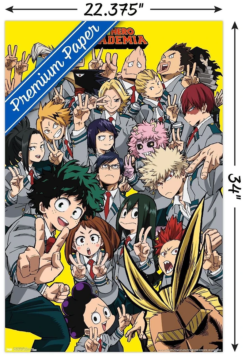 My Hero Academia - Selfie Wall Poster