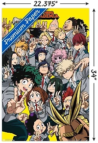 My Hero Academia - Selfie Wall Poster