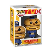 Funko Pop! Ad Icons: McDonald's - Officer Mac figurine en vinyle