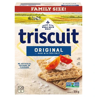 Triscuit Original Family Size Crackers, 354 g